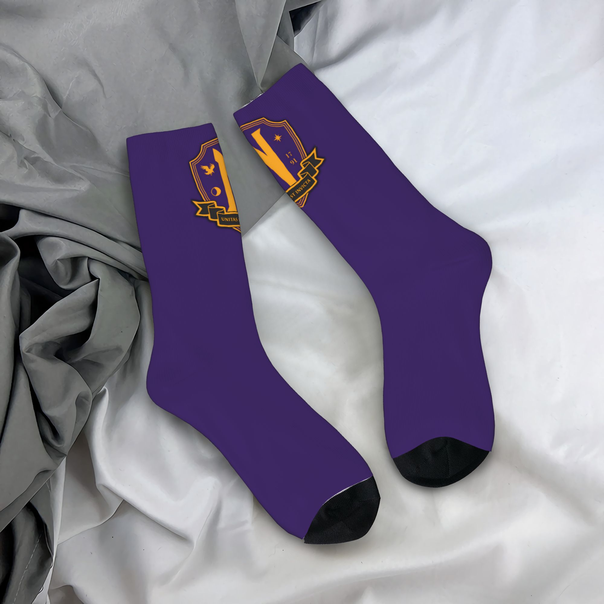 Academy Sports Outdoor - Nevermore Academy Stockings Trendy Socks Unisex
