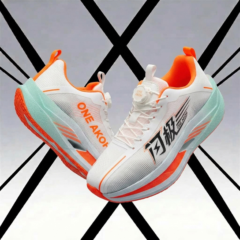 Outdoor Sport Lights - Men Carbon Plate Running Shoes Breathable
