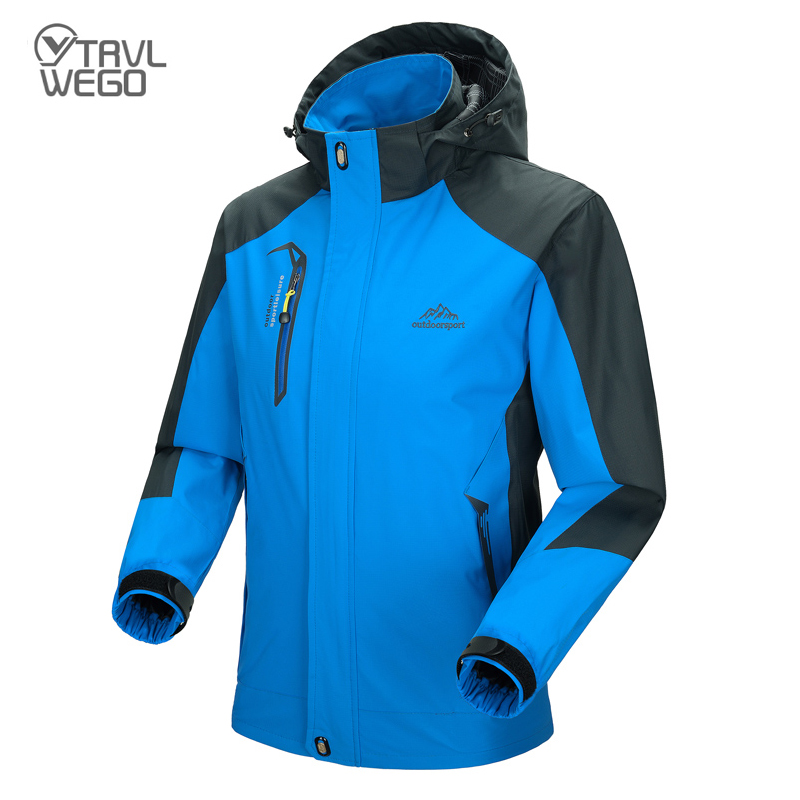 Outdoor Sport Coat - TRVLWEGO Autumn Hiking Jacket Male Coat