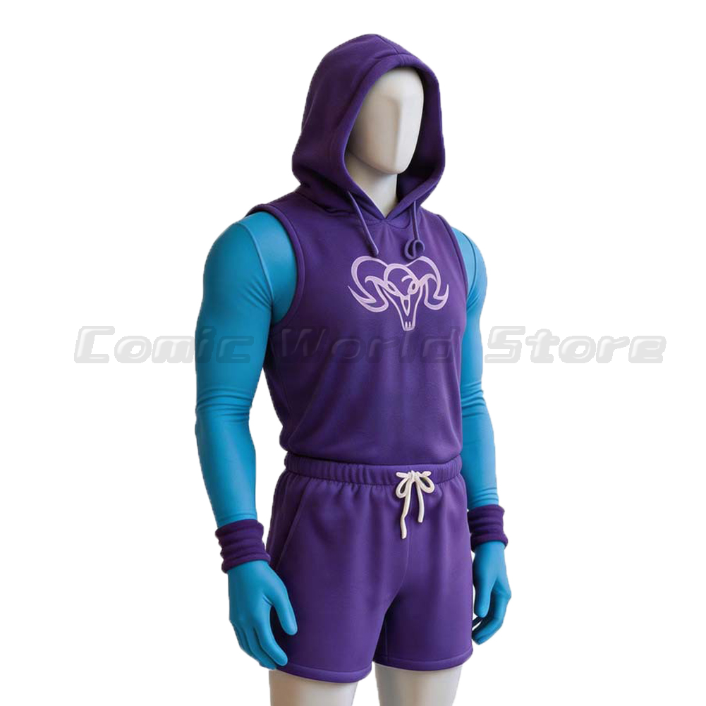 He Man Gym Bro Skeletor Cospla - Outdoor Sport Hoodie ulasan dan harga