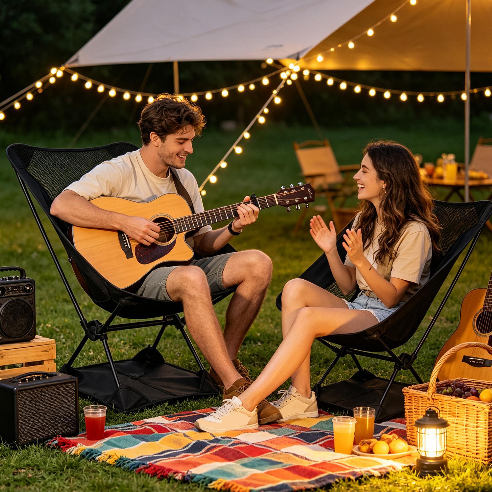 Ground Sheet Camp Chairs Light - Outdoor Sport Chairs ulasan dan harga