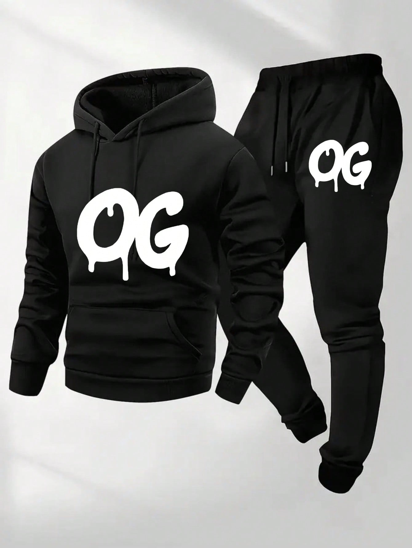 OG Print Men's 2 Piece Casual  - Outdoor Sport Hoodie ulasan dan harga