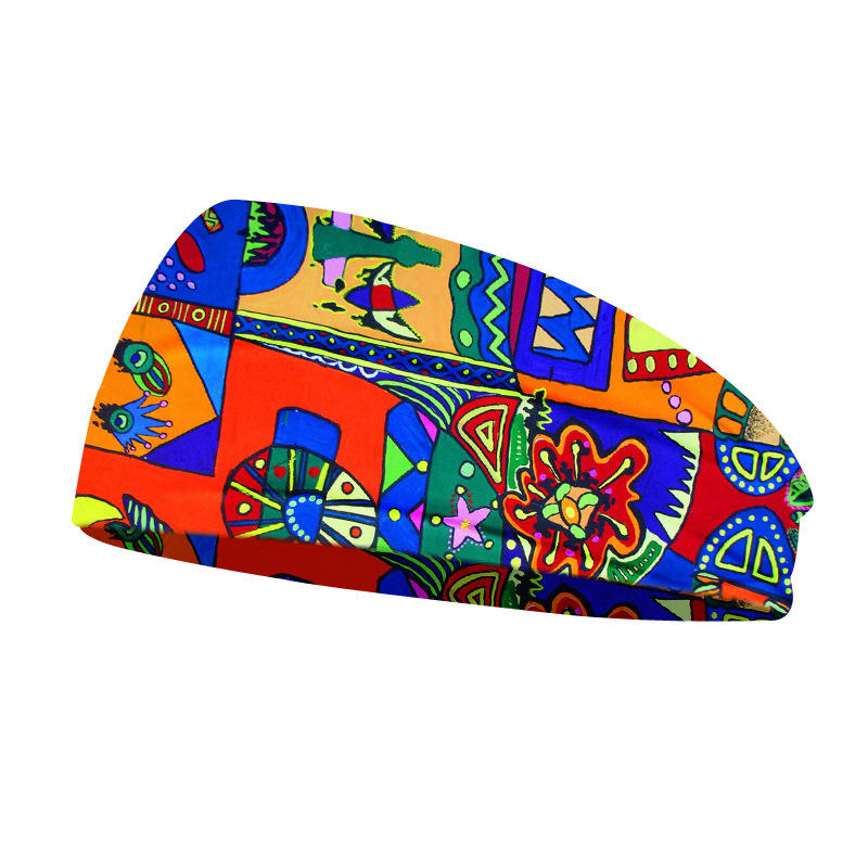 Creative Graffiti Unisex Elast - Outdoor Sport Gym ulasan dan harga