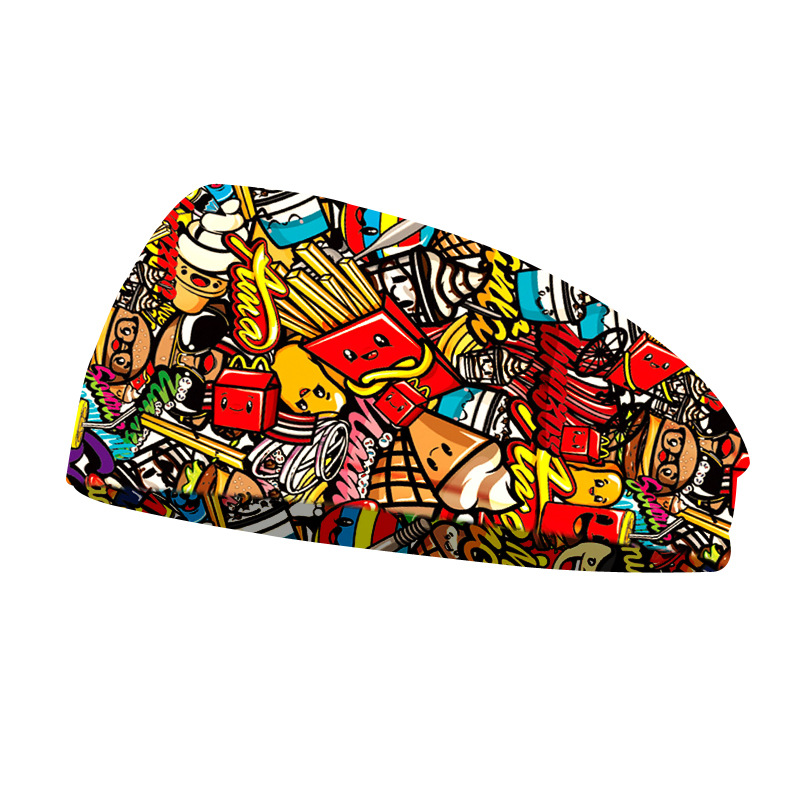 Creative Graffiti Unisex Elast - Outdoor Sport Gym ulasan dan harga