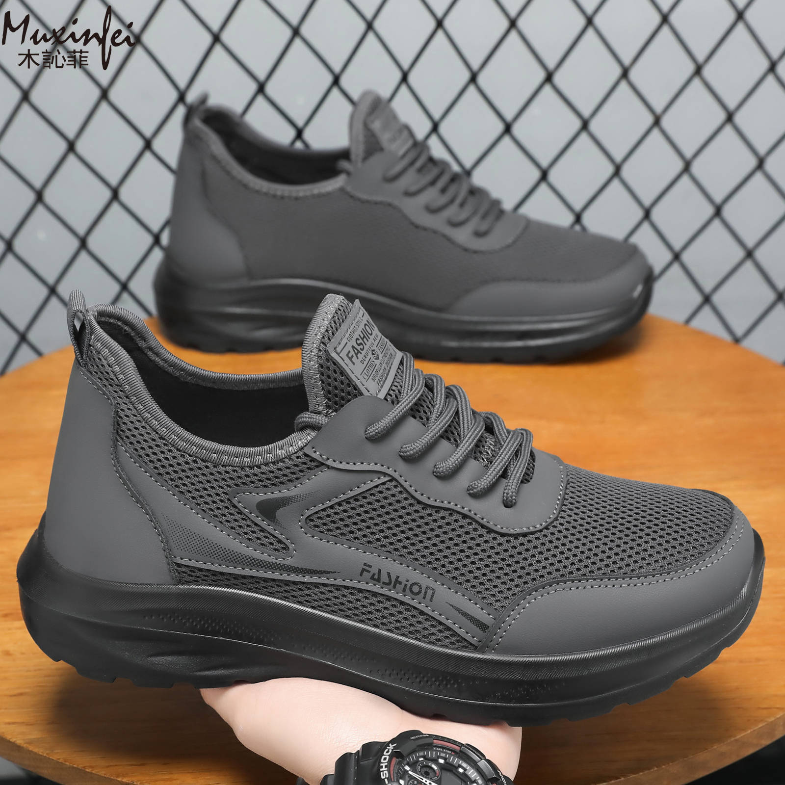 2026 New Men Casual Shoes Brea - Outdoor Sport Lights ulasan dan harga