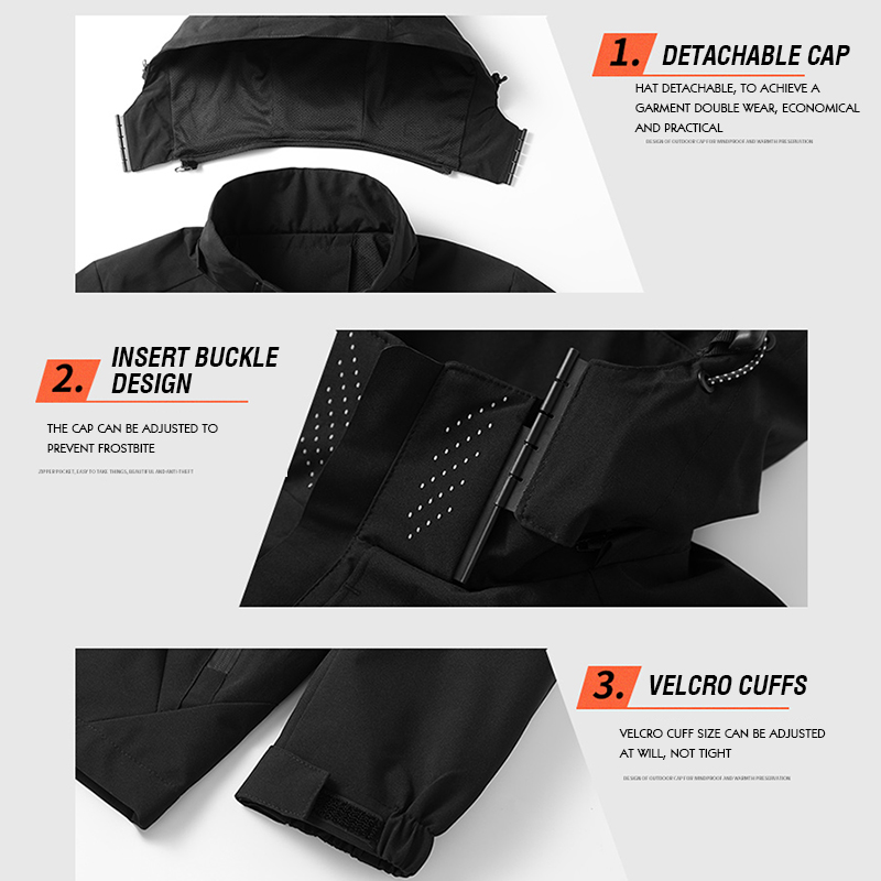 Outdoor Fashion Waterproof Spo - Outdoor Sport Hoodie ulasan dan harga