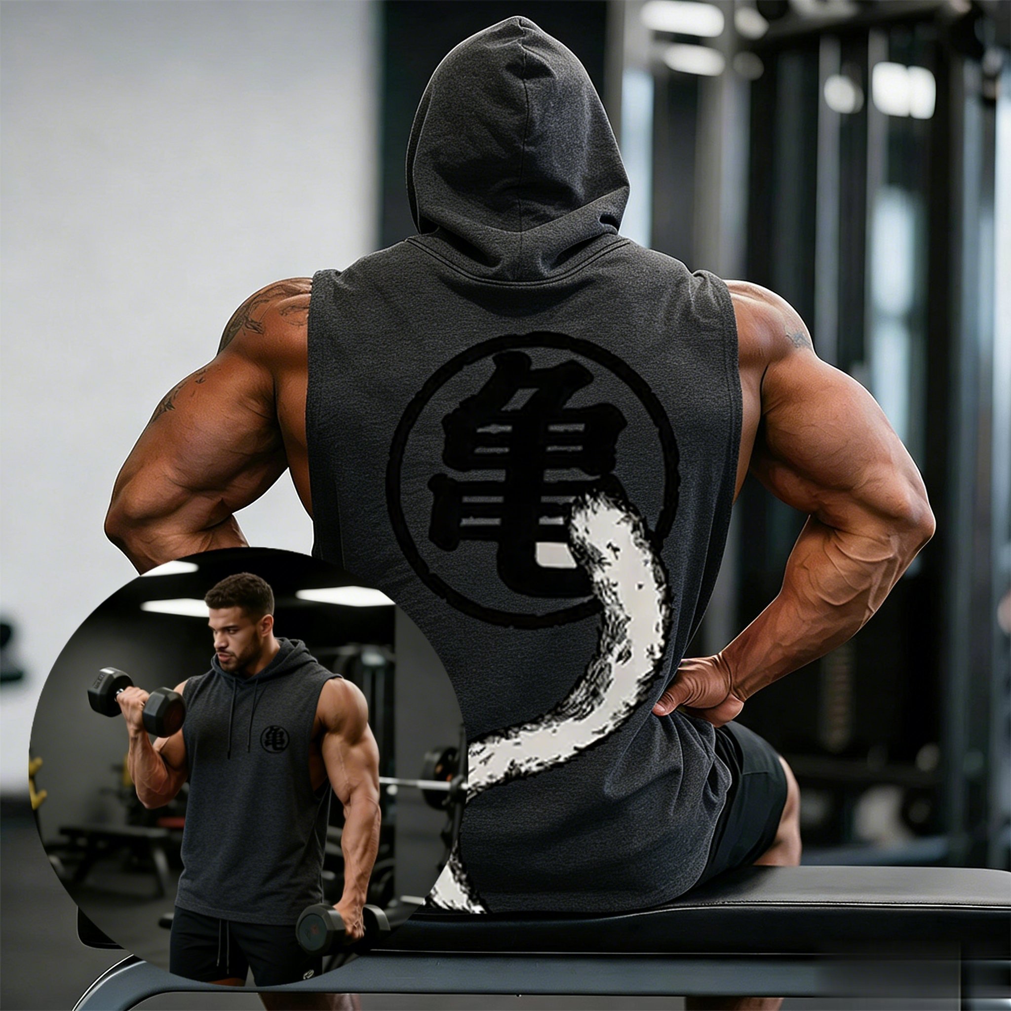 2026 Dragon Ball Anime Gym Ves - Outdoor Sport Hoodie ulasan dan harga