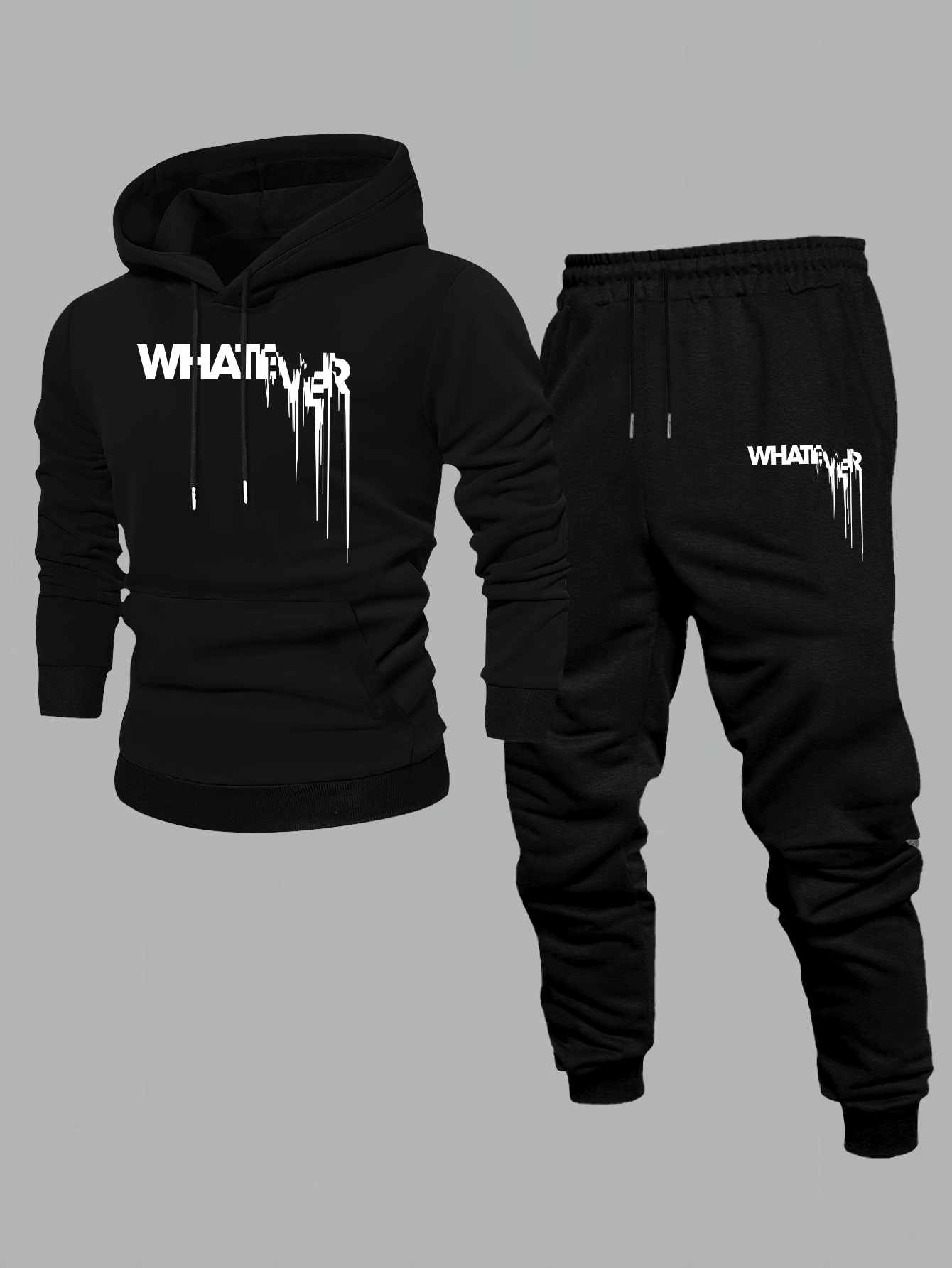 Men 2‑Piece Streetwear Outfit  - Outdoor Sports Outfit ulasan dan harga