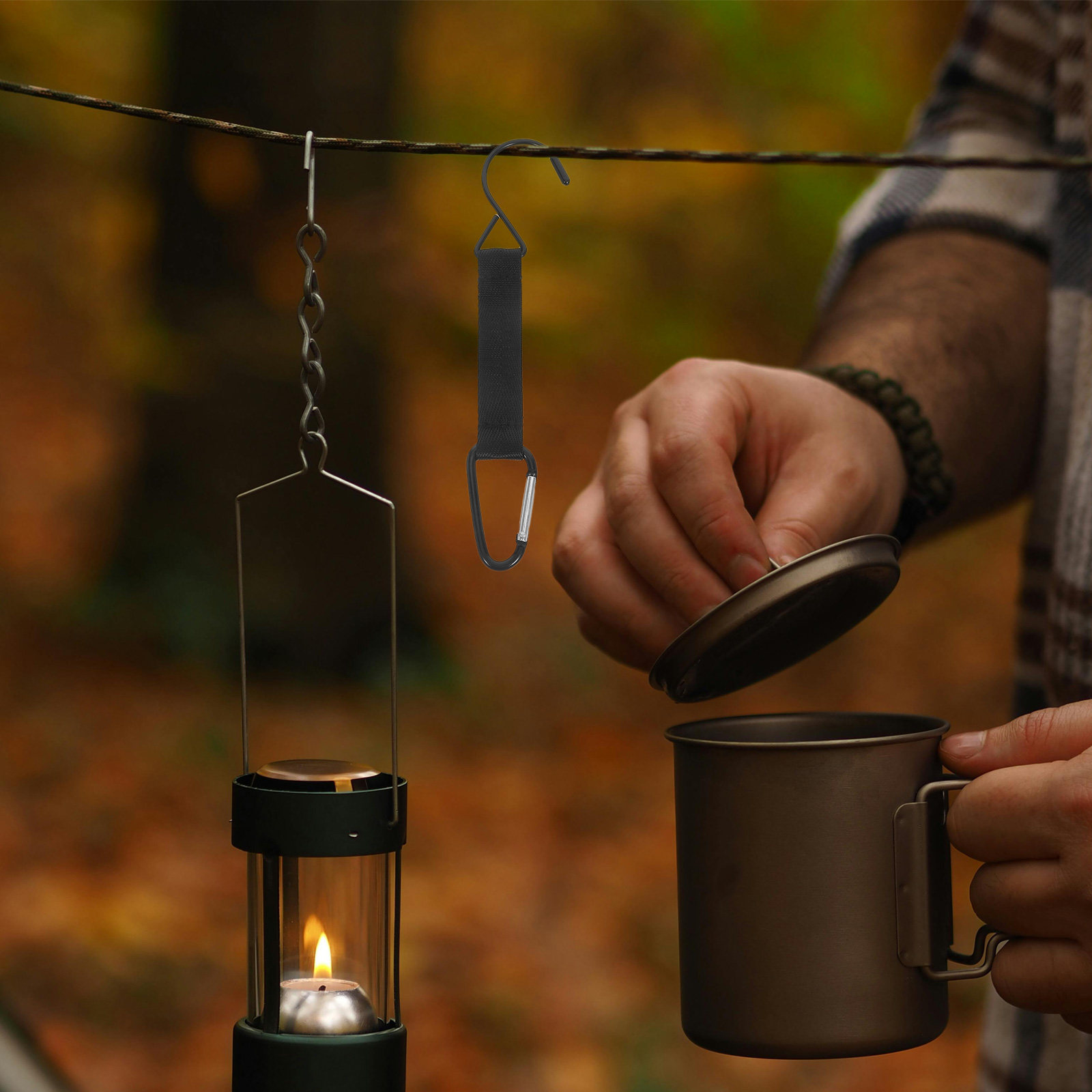 4Pcs Outdoor Camping Hooks Wea - Outdoor Sport Climbing Gear ulasan dan harga