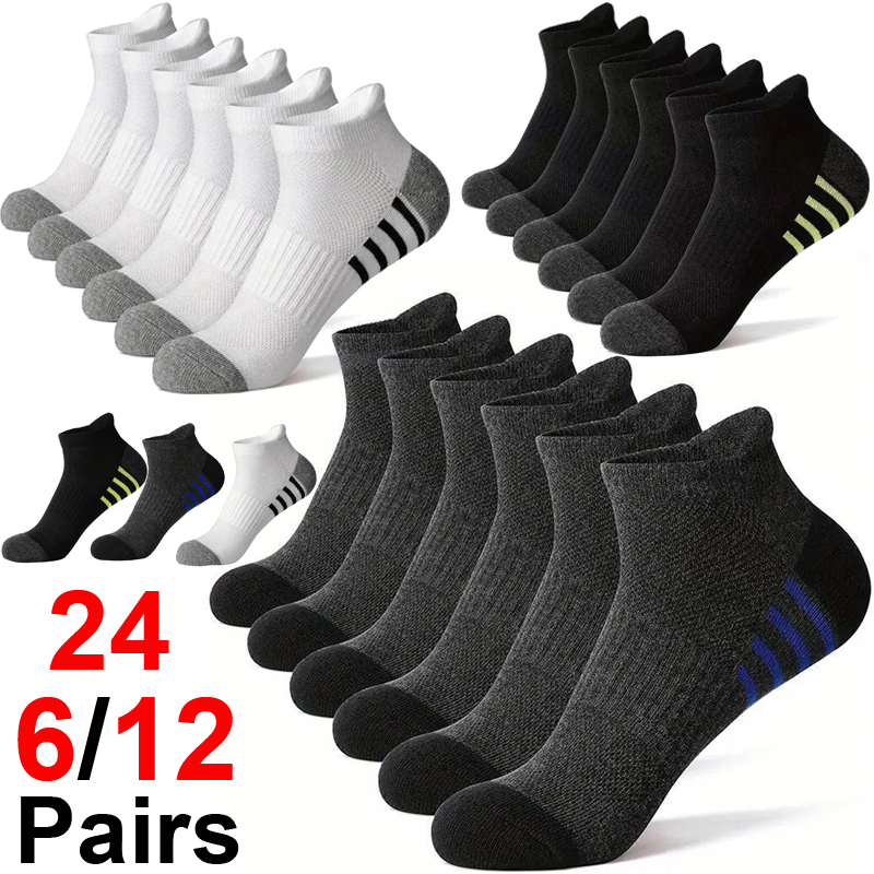 12Pairs Men's plus Size Sports - Outdoor Sports Activities ulasan dan harga