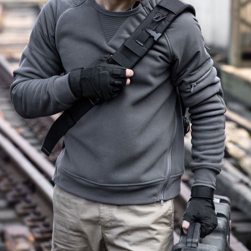 High Quality Men Tactical Jack - Outdoor Sport Hoodie ulasan dan harga