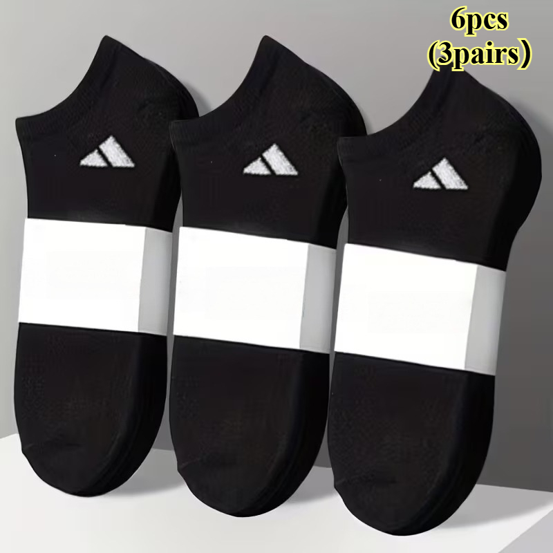 3 Pairs Black Athletic Socks w - Outdoor Sports Activities ulasan dan harga