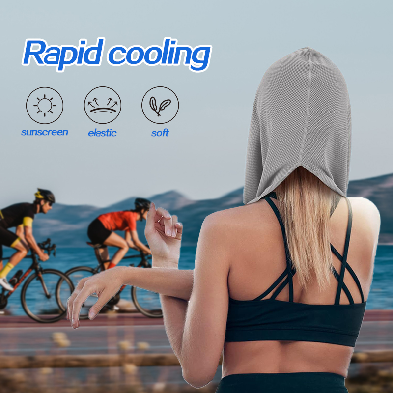 Cooling Hoodie Towel- Hood Tow - Outdoor Sport Hoodie ulasan dan harga