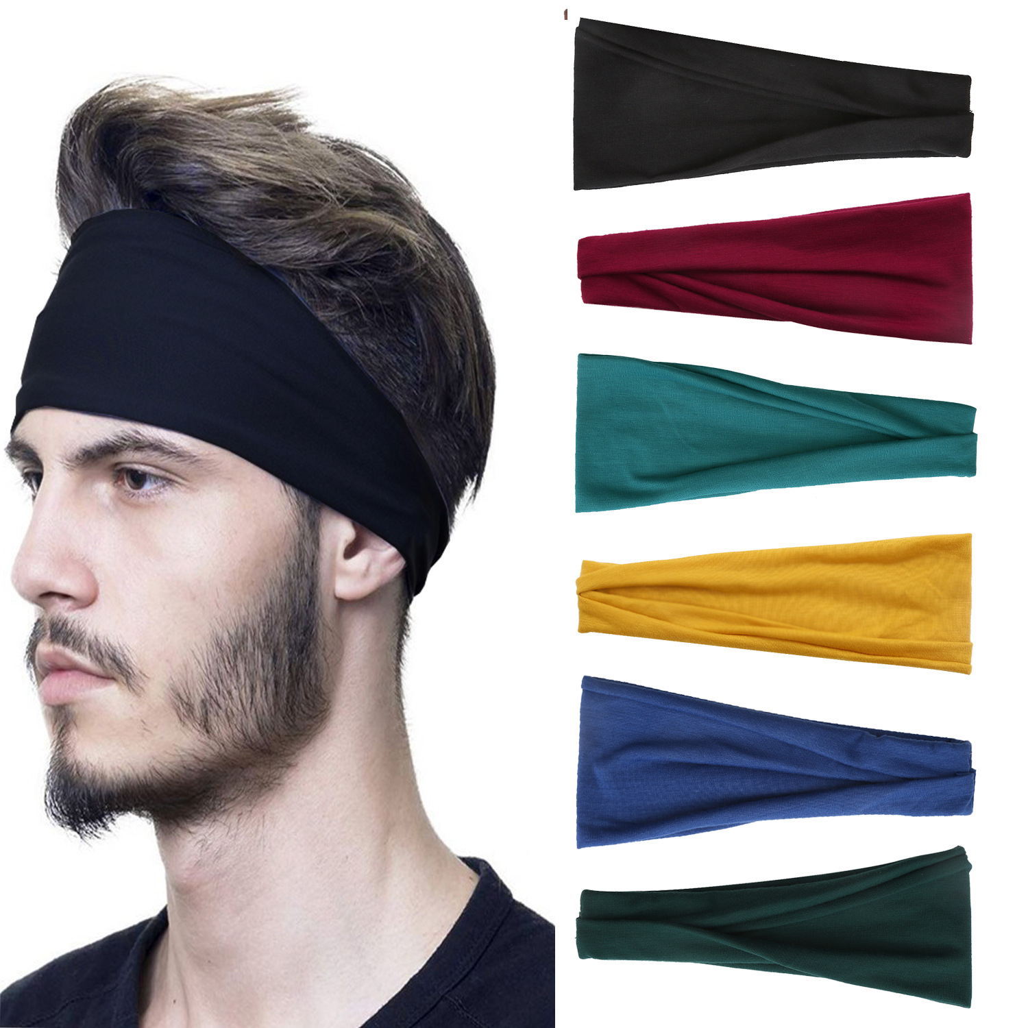 Sports Headband For Men Woman  - Outdoor Sport Gym ulasan dan harga