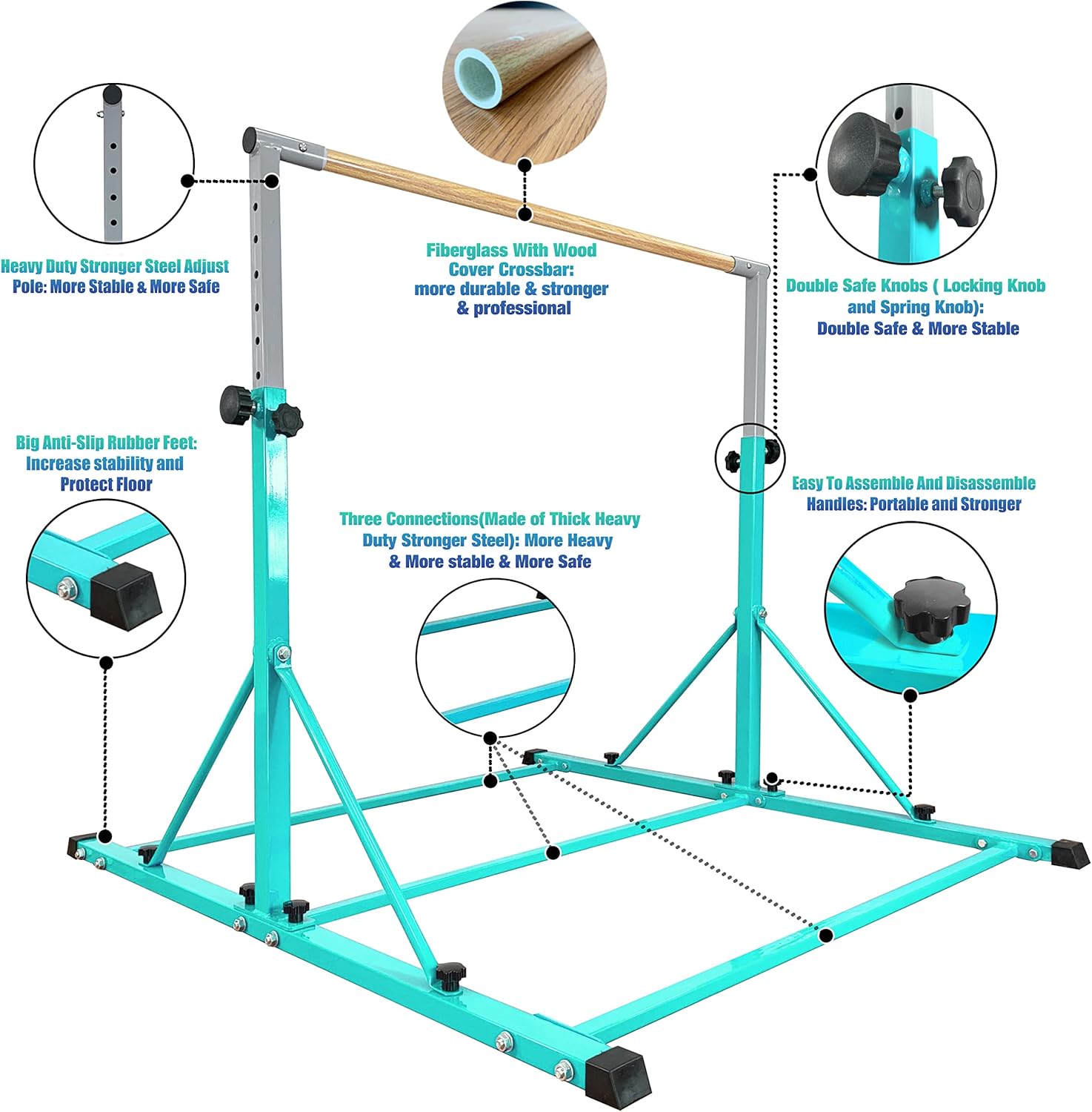 Top Selling Portable Professio - Gymnastic Bar Home ulasan dan harga