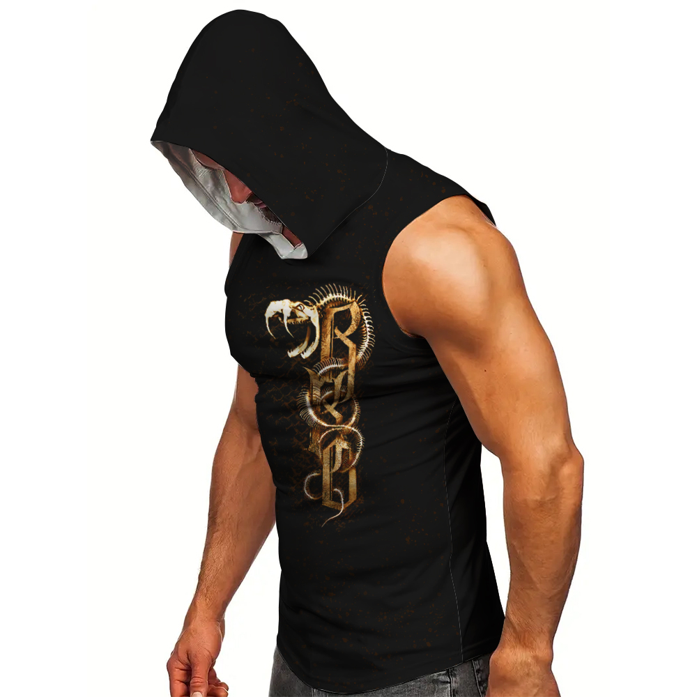 Men's Black Randy Orton Viper  - Outdoor Sport Hoodie ulasan dan harga