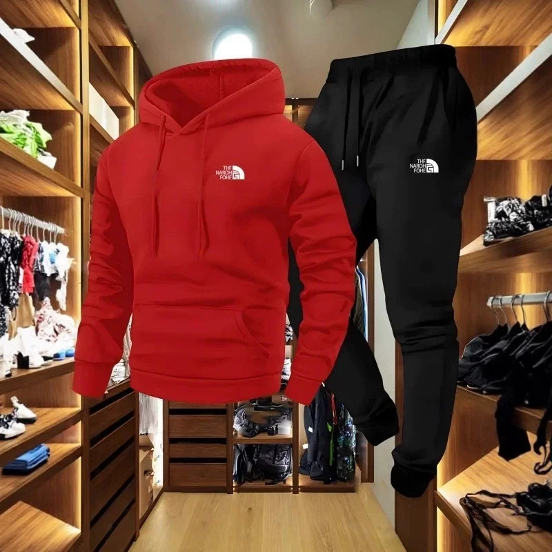 Men's Autumn and Winter Patter - Outdoor Sport Hoodie ulasan dan harga
