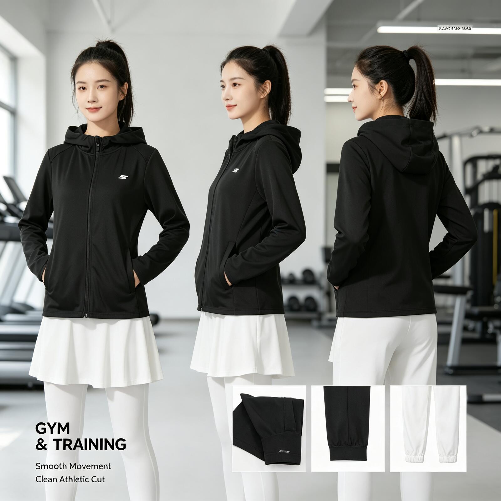 SKECHERS Women Lightweight Kni - Outdoor Sport Hoodie ulasan dan harga