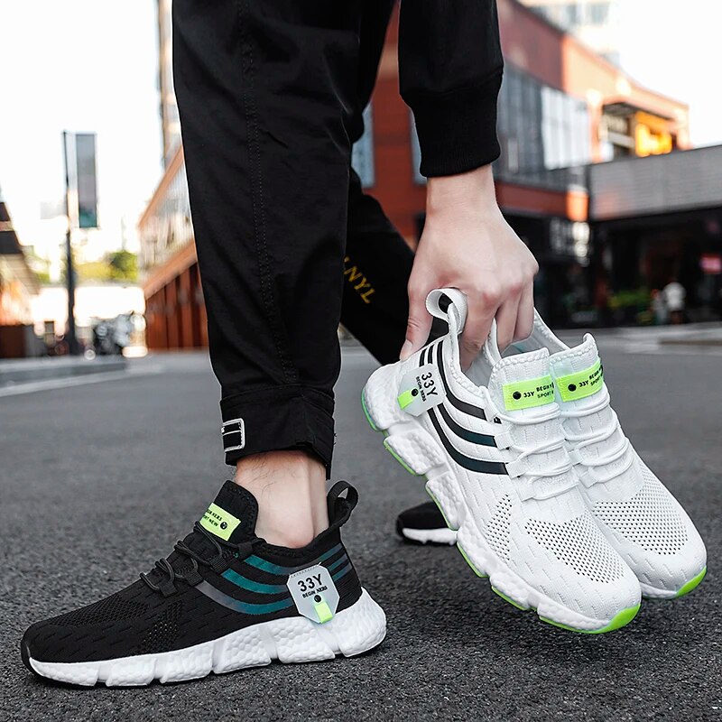 Men Casual Sport Shoes Breatha - Outdoor Sport Lights ulasan dan harga